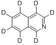 Structure of ISOQUINOLINE-D7