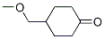 Chemical structure of Cyclohexanone, 4-(methoxymethyl)-