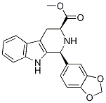 Structure of (1S,3S)-1-(1,3-Benzodioxol-5-yl)-2,3,4,9-tetrahydro-1H-pyrido[3,4-b]indole-3-carboxylic Acid Methyl Ester
