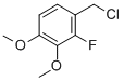 Structure of 2-FLUORO-3,4-DIMETHOXYBENZYLCHLORIDE