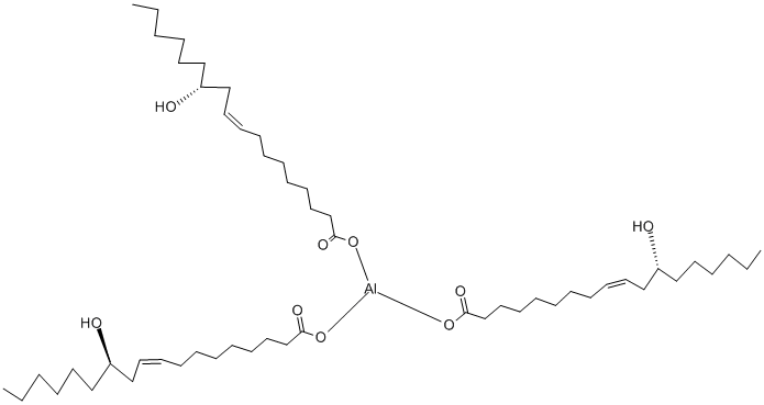Structure of ALUMINUM RICINOLEATE