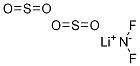 Structure of Imidodisulfuryl fluoride lithium salt