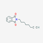 2-(7-Octyn-1-yl)-1H-isoindole-1,3-dione结构式
