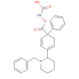 Structure of Carbamic acid, [1,1'-biphenyl]-2-yl-, 1-(phenylmethyl)-4-piperidinyl ester