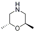 Structure of Morpholine, 2,6-diMethyl-, (2R,6R)-