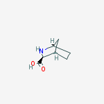 Structure of (3S)-2-AZABICYCLO(2.2.1)HEPTANE-3-CARBO