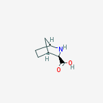 Structure of (3R)-2-AZABICYCLO(2.2.1)HEPTANE-3-CARBO