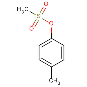 Methanesulfonic acid, 4-methylphenyl ester结构式