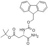 Structure of N-ALPHA-(9-FLUORENYLMETHYLOXYCARBONYL)-L-ISOASPARAGINE T-BUTYL ESTER