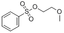 2-METHOXYETHYL BENZENESULFONATE结构式