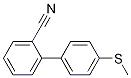 2-[4-(Methylsulfanyl)phenyl]benzonitrile结构式