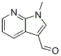 Structure of 1H-PYRROLO[2,3-B]PYRIDINE-3-CARBOXALDEHYDE,1-METHYL-