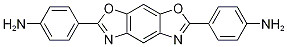 Structure of 4-[2-(4-aminophenyl)-[1,3]oxazolo[4,5-f][1,3]benzoxazol-6-yl]aniline
