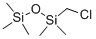 Structure of CHLOROMETHYLPENTAMETHYLDISILOXANE