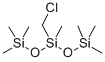 Structure of 3-CHLOROMETHYL HEPTAMETHYL TRISILOXANE