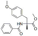 Structure of N-Benzoyl-O,a-dimethyl-D-tyrosine Methyl Ester