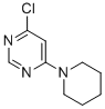 Structure of 4-Chloro-6-piperidin-1-yl-pyrimidine