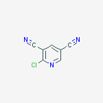 Structure of 2-Chloropyridine-3,5-dicarbonitrile