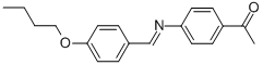 Structure of 4-N-BUTOXYBENZYLIDENE-4-ACETYLANILINE