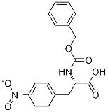 L-Phenylalanine, 4-nitro-N-[(phenylmethoxy)carbonyl]-结构式