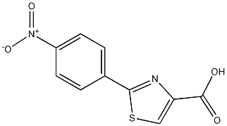 Structure of 2-(4-NITRO-PHENYL)-THIAZOLE-4-CARBOXYLIC ACID