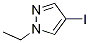 Structure of 1H-pyrazole, 1-ethyl-4-iodo-