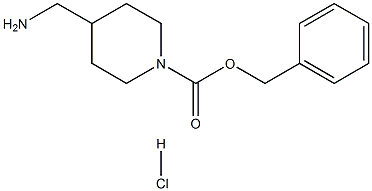Structure of 4-AMINOMETHYL-1-N-CBZ-PIPERIDINE HCL