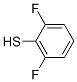 Structure of Benzenethiol, 2,6-difluoro-