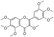 Chemical structure of 3',4',5',3,5,6,7-Heptamethoxyflavone