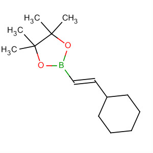 Structure of 1,3,2-Dioxaborolane, 2-[(1E)-2-cyclohexylethenyl]-4,4,5,5-tetramethyl-