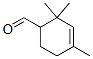 Structure of 3-Cyclohexene-1-carboxaldehyde, 2,2,4-trimethyl-