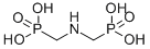 Structure of IMINO-BIS(METHYLPHOSPHONIC ACID)