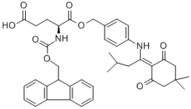Structure of FMOC-GLU(ODMAB)-OH