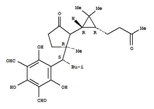 Structure of eucalyptone
