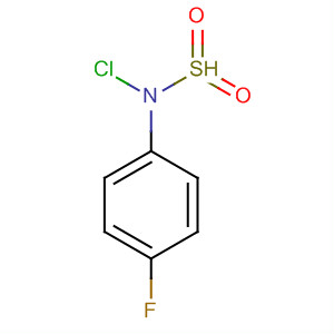 Structure of Sulfamoyl chloride, (4-fluorophenyl)-