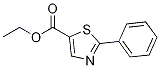 Structure of 5-Thiazolecarboxylic acid, 2-phenyl-, ethyl ester