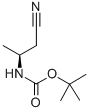 Structure of 3-N-BOC-(S)-AMINO BUTYRONITRILE