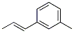 Structure of 1-Methyl-3-(1-propenyl)benzene