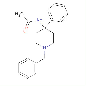 Structure of 4-(ACETYLAMINO)-1-BENZYL-4-PHENYLPIPERIDINE