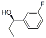 Structure of Benzenemethanol, alpha-ethyl-3-fluoro-, (alphaR)- (9CI)
