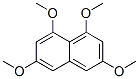 Structure of Naphthalene, 1,3,6,8-tetramethoxy-