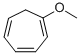 Structure of 1,3,5-Cycloheptatriene, 1-methoxy-