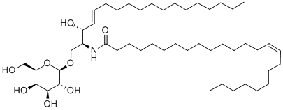 Structure of N-NERVONYL CEREBROSIDE