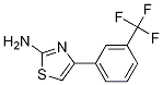 2-Thiazolamine, 4-[3-(trifluoromethyl)phenyl]-结构式