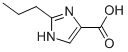 Structure of 2-propyl-1H-imidazole-5-carboxylic acid