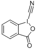 Structure of 1,2-BENZIODOXOLE-1(3H)-CARBONITRILE
