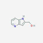 Structure of (1H-pyrrolo[3,2-b]pyridin-2-yl)methanol