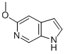 Structure of 5-METHOXY-6-AZAINDOLE