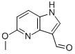 Structure of 5-METHOXY-1H-PYRROLO[3,2-B]PYRIDINE-3-CARBALDEHYDE