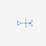 A,A-DIMETHYL CYCLOPROPANEMETHANAMINE结构式
